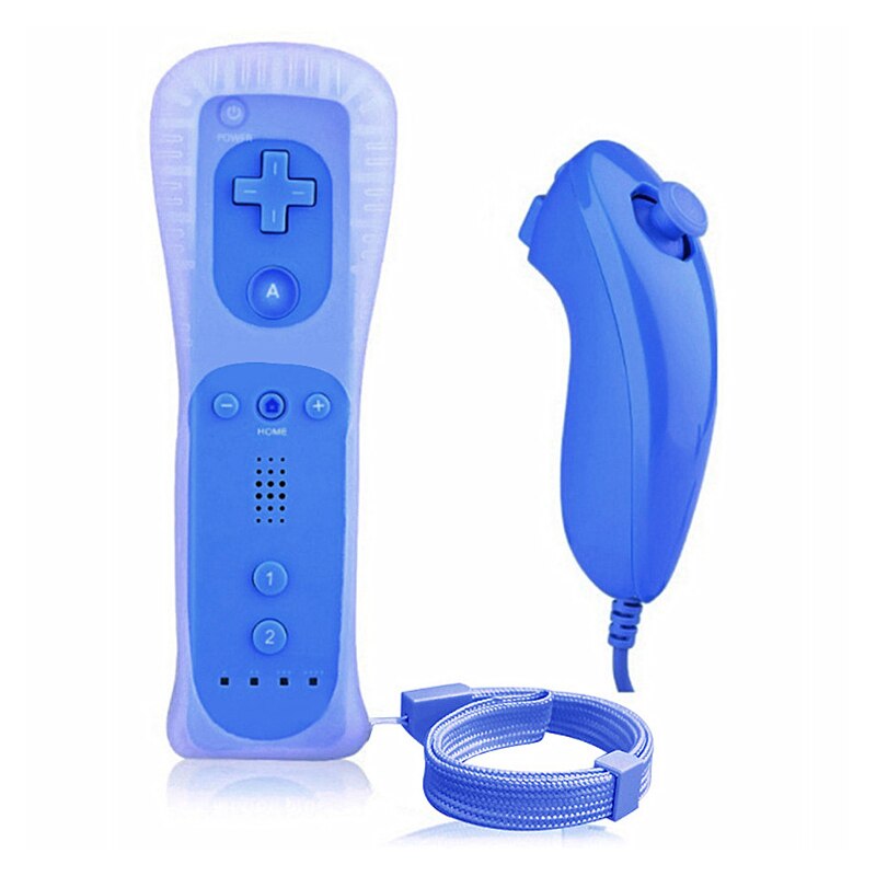 ACEPRIL-mando a distancia 2 en 1 para Nintendo Wii, mando inalámbrico Bluetooth, mando sin movimiento