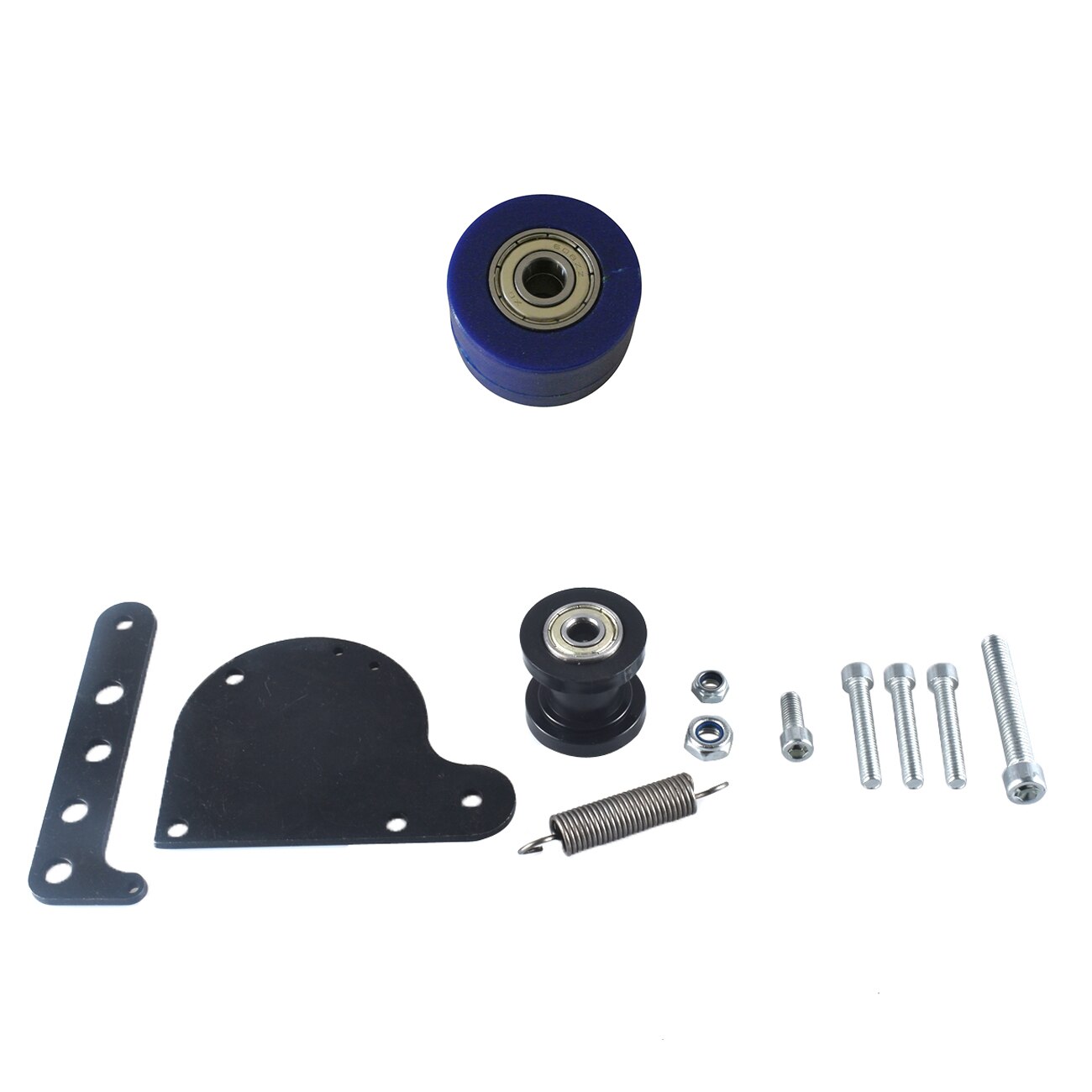 Zwarte Fiets Kettingspanner 50cc 66cc 80cc Motor Kit Gemotoriseerde Bike Onderdelen