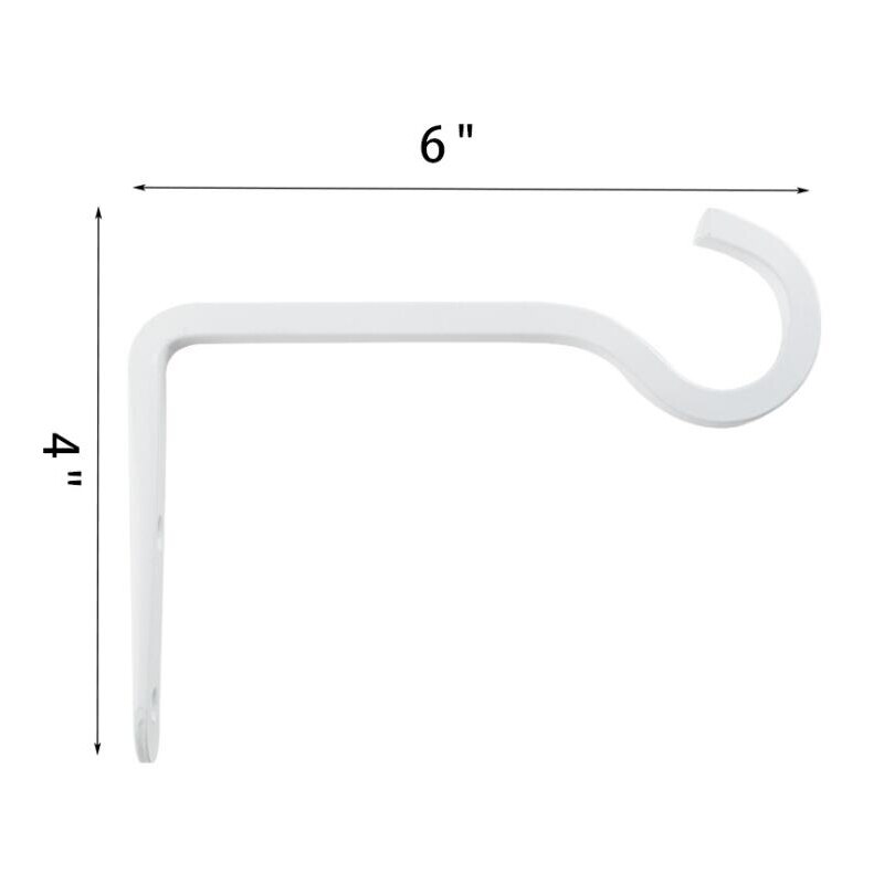 Wall Mount Bracket Garden Wall Lamp Plant Bracket Rustic Home Decor Hook Suspension Bird Feeding Hook Garden Accessories