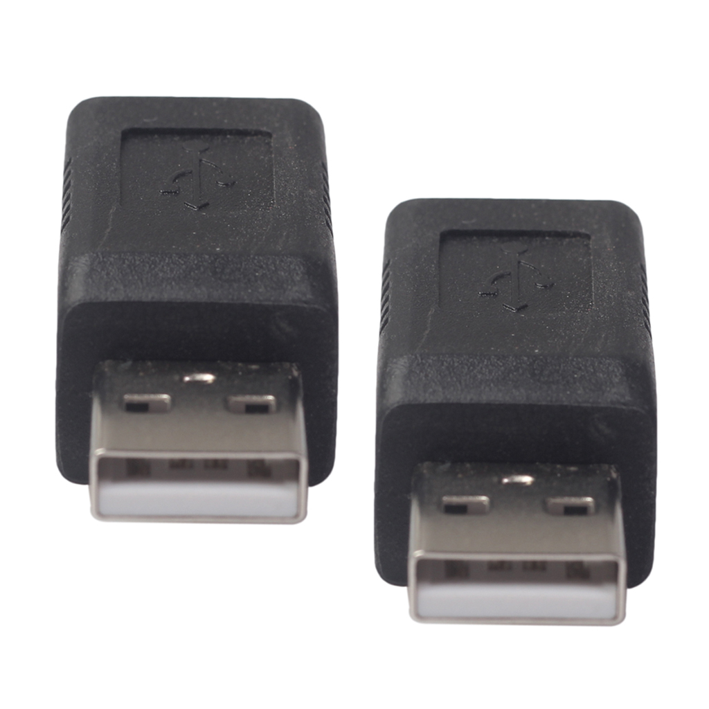 2x USB Type a Male to USB Type B Female Converter Compatible with most USB