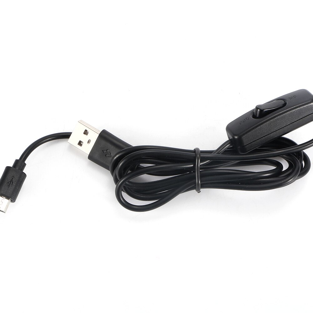 Brand Universele 1.5 m USB naar Micro USB Power Kabel voor Een Apparaten Met ON/OFF schakelaar