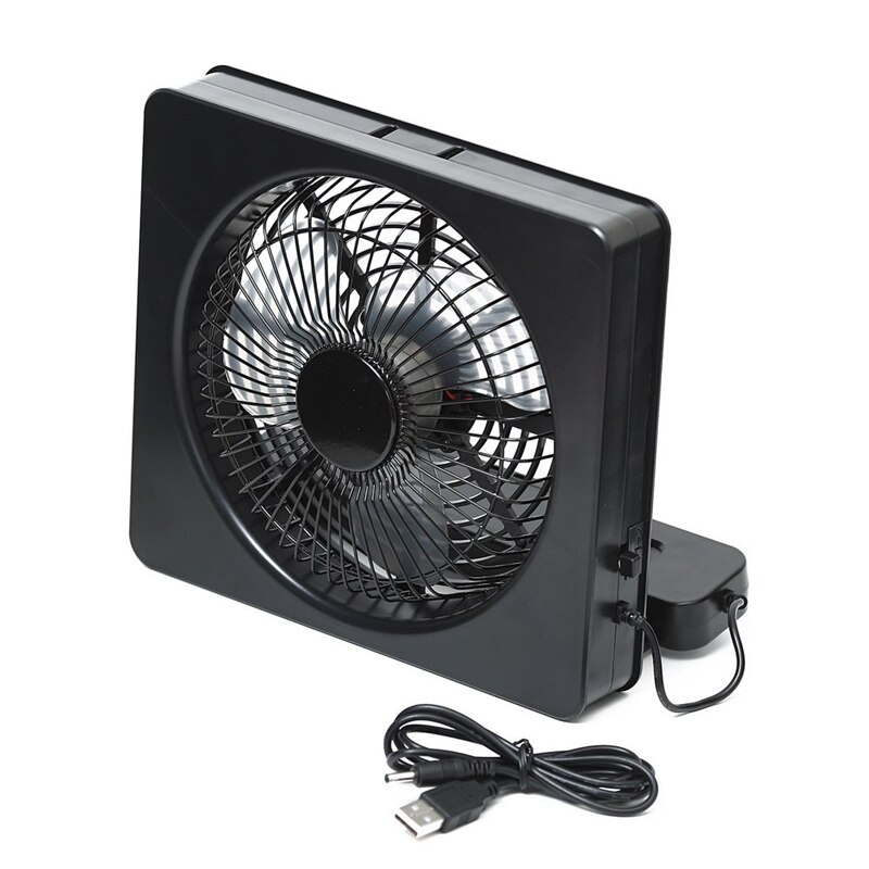 4-inch 360-degree Rotating USB Powered Metal Elect... – Grandado