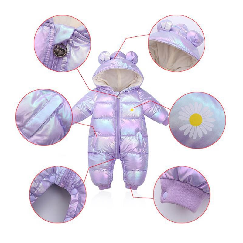 Baby winter kinderkleding baby kruipkleding babykleding kinder jumpsuit bovenkleding