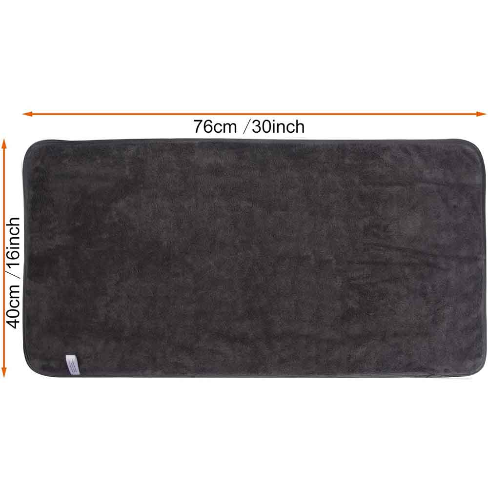 KinHwa microfibre essuie-mains Ultra doux visage serviettes uper absorbant serviettes de bain idéal pour cheveux Spa Sports 30 pouces x 16 pouces 2 Pack