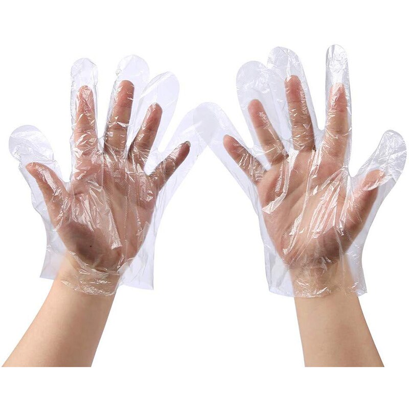 Wegwerp Voedsel Voorbereiding Handschoenen-600 Plastic Voedsel Veiligheid Wegwerp Handschoenen, Voedsel Handling, Transparant