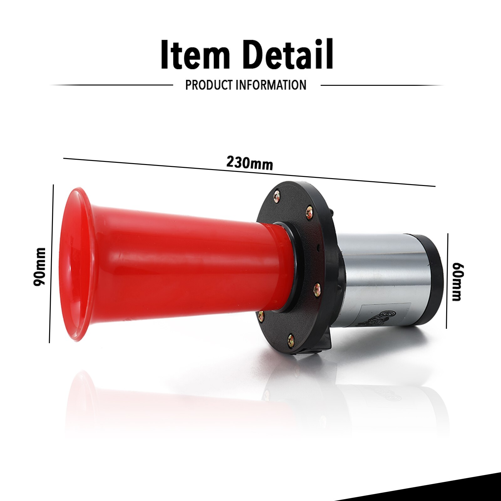 12V Vintage Retro Car Horn OO-GA Oogah Classical Horn For Universal Car Truck Boat Loud Sound Pressure Level 110DB