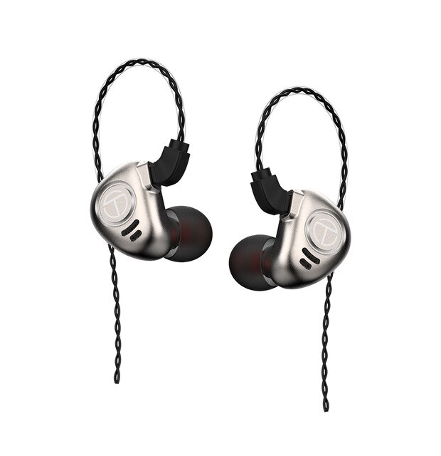 TRN V90 1DD + 4BA pilote hybride dans l'oreille écouteur HIFI moniteur en cours d'exécution Sport écouteur avec 2PIN détachable TRN V90 BA5 VX M10 STM