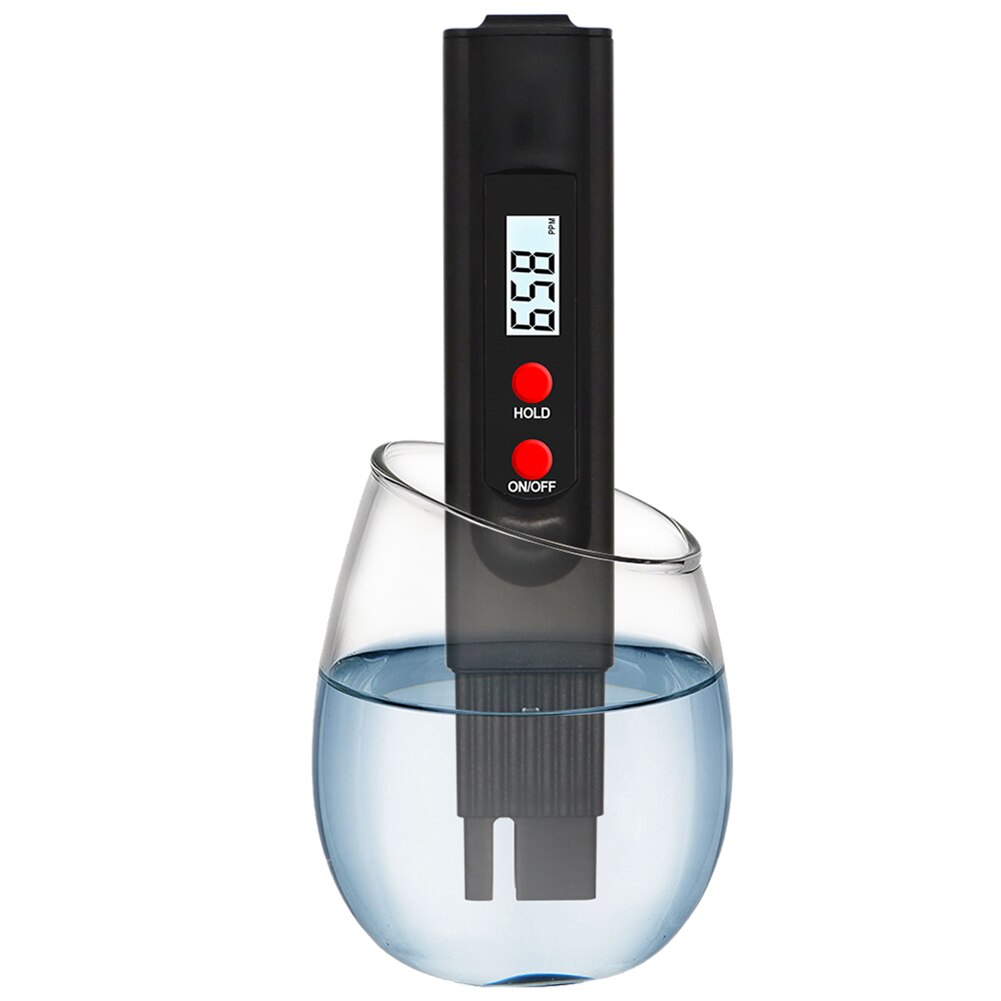 Portable Digital PH Meter Tester TDS Meter Pen Medidor PH 0-9990 ppm High Accuracy for Drink Food Lab PH Monitor