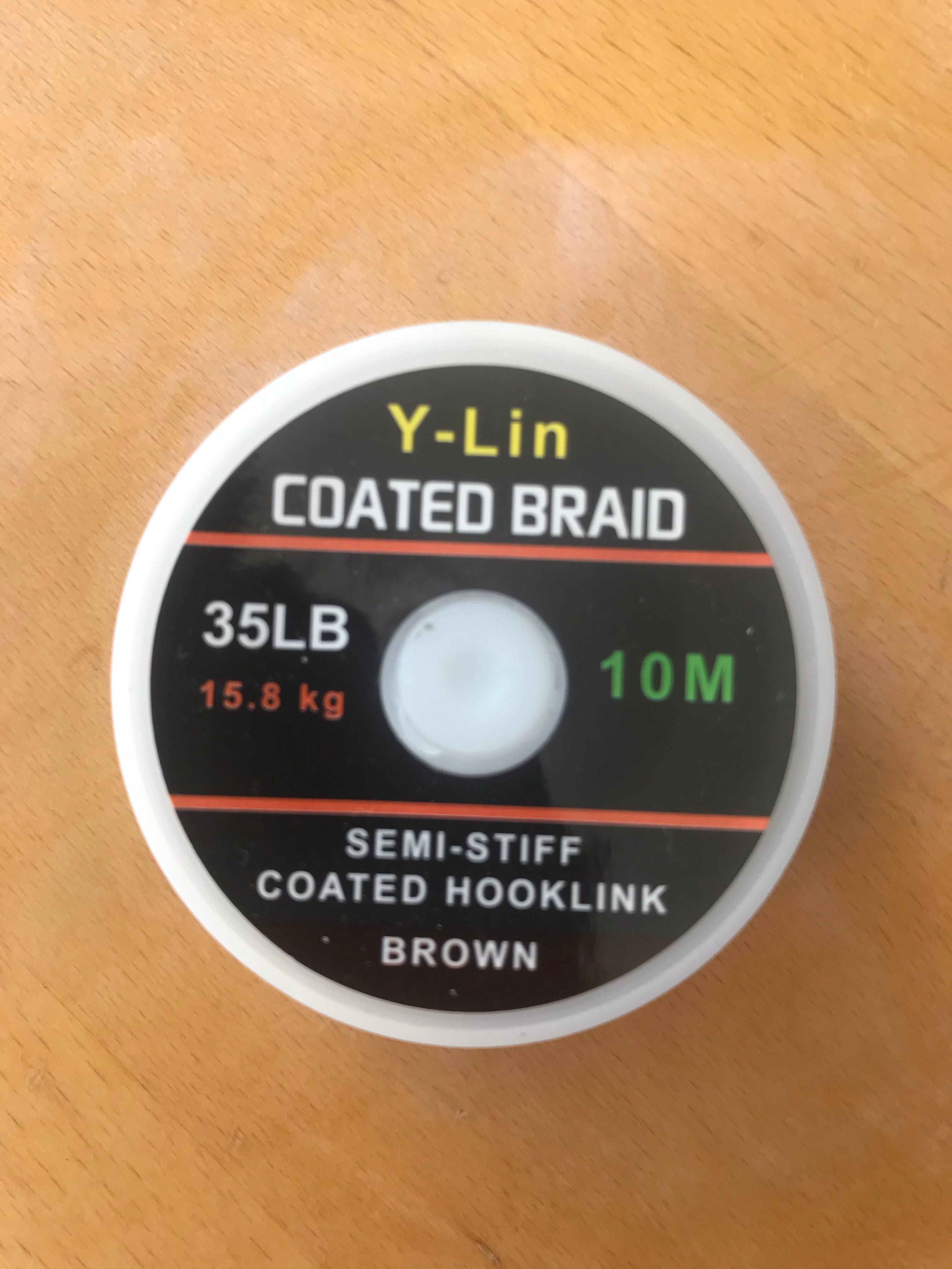 10m Carp Fishing Line Hook Link Carp Coated Hooklink Braid Line For Hair Rig 15IB 25IB 35IB Coarse Fishing Tackle: PURPLE