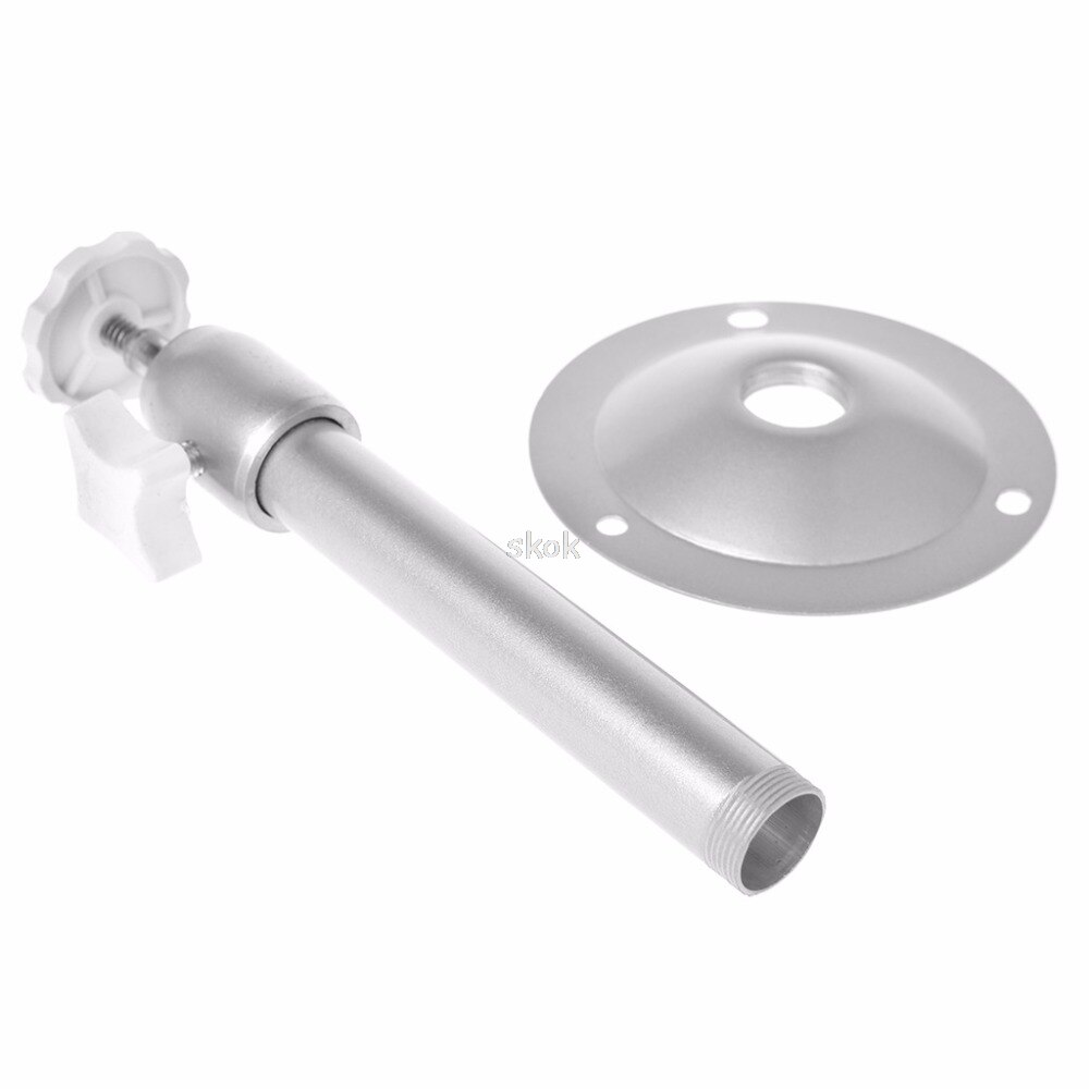 360 Degree Adjustable Projector Ceiling Mount Stand Wall Projector Bracket Metal