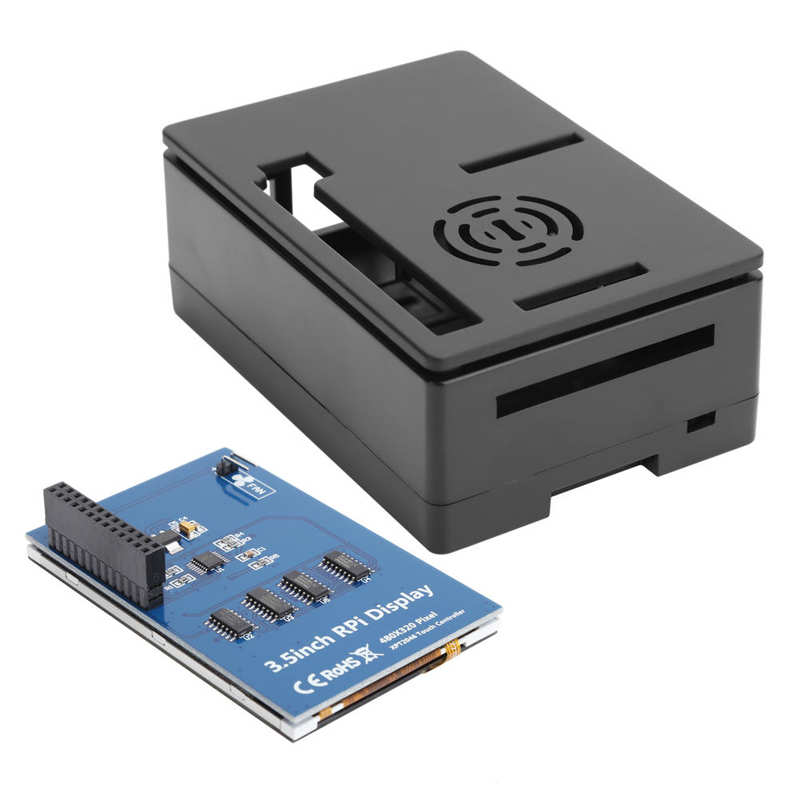Voor Raspberry Pi Shell Kit Lcd Voor Raspberry Pi 4B Case Voor Raspberry Pi Touch Screen Set Voor Raspberry Pi stand Ventilator Voor Office