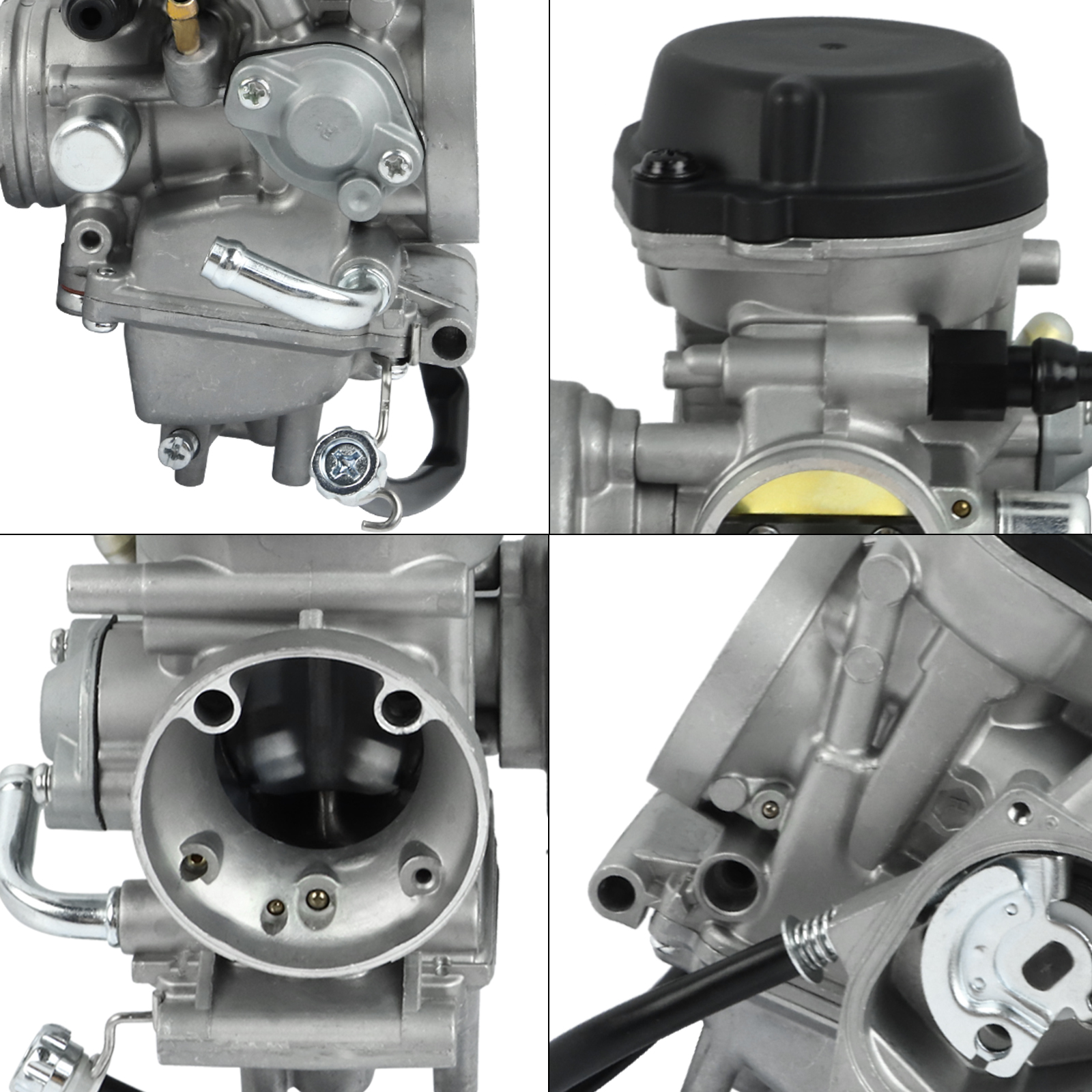 Carburador para Suzuki LTZ400 LTZ 400 2X4 Quadsport ATV 2003-2007 con válvula de combustible