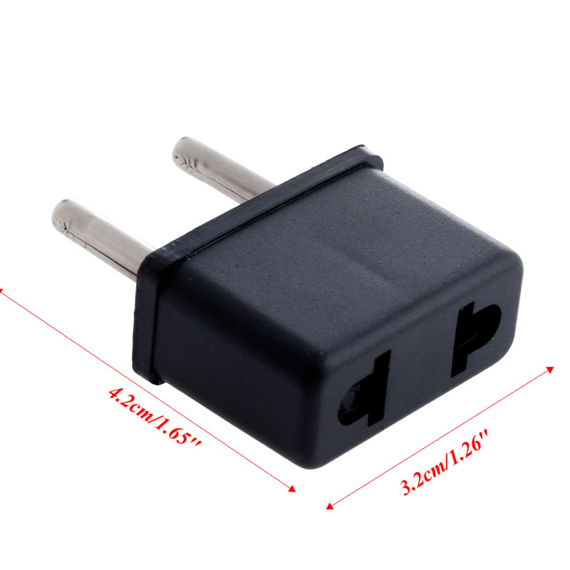 10 Pcs Usa Us Naar Eu Euro Europa Stekker Converter Travel Adapter Oplader