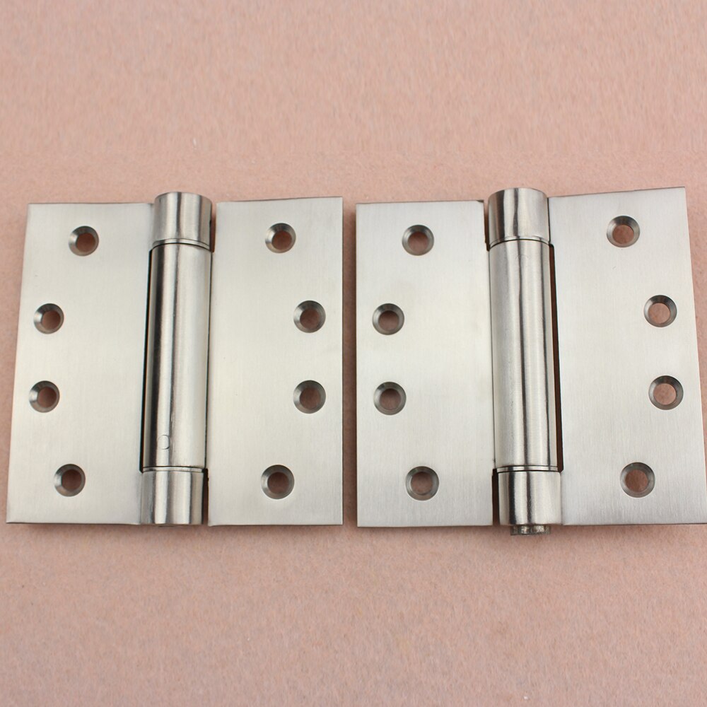 Heavy durty self closing spring door hinge Stainless Steel Free Slot Bearing Thickened Mute Sub Hinge for 60-80 Kg door
