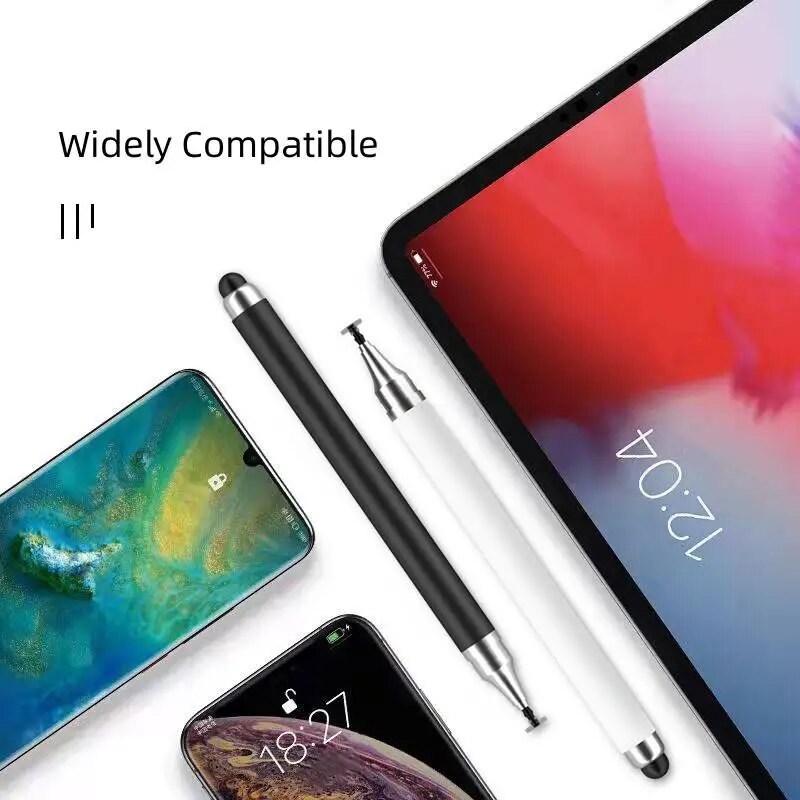 Lápiz óptico Universal 2 en 1 para pantalla táctil, lápiz óptico para teléfono Android, bolígrafo táctil Universal para tableta