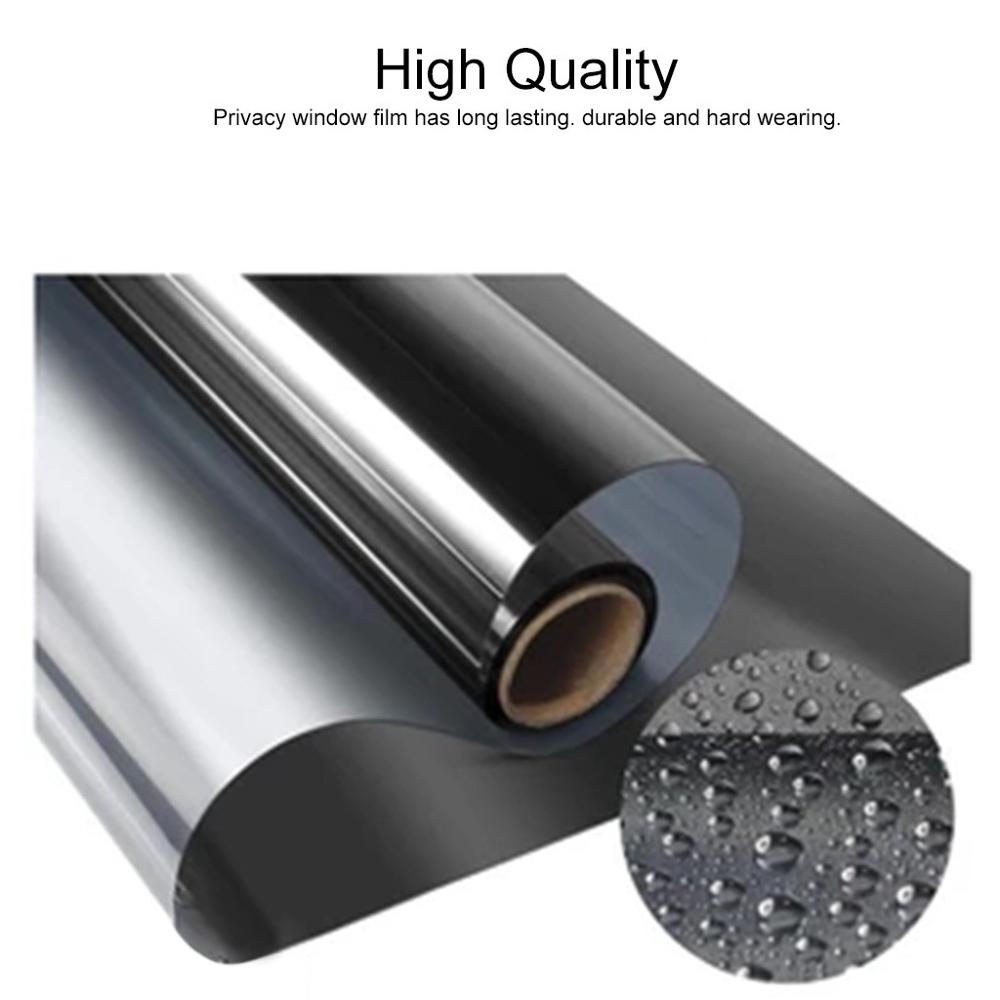 Glass film Window Heat Insulation Privacy Film ransparent High Heat Rejection UV Cut Window Home Decoration тонировка @12