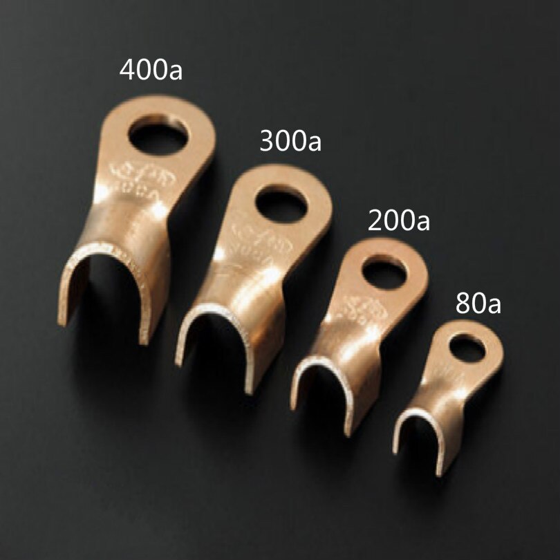 400a 300a 200a 80a pure copper welding clamp ground clamp grounding cable connection welding holder fixed welding cable electrode holder nose 4pcs/set