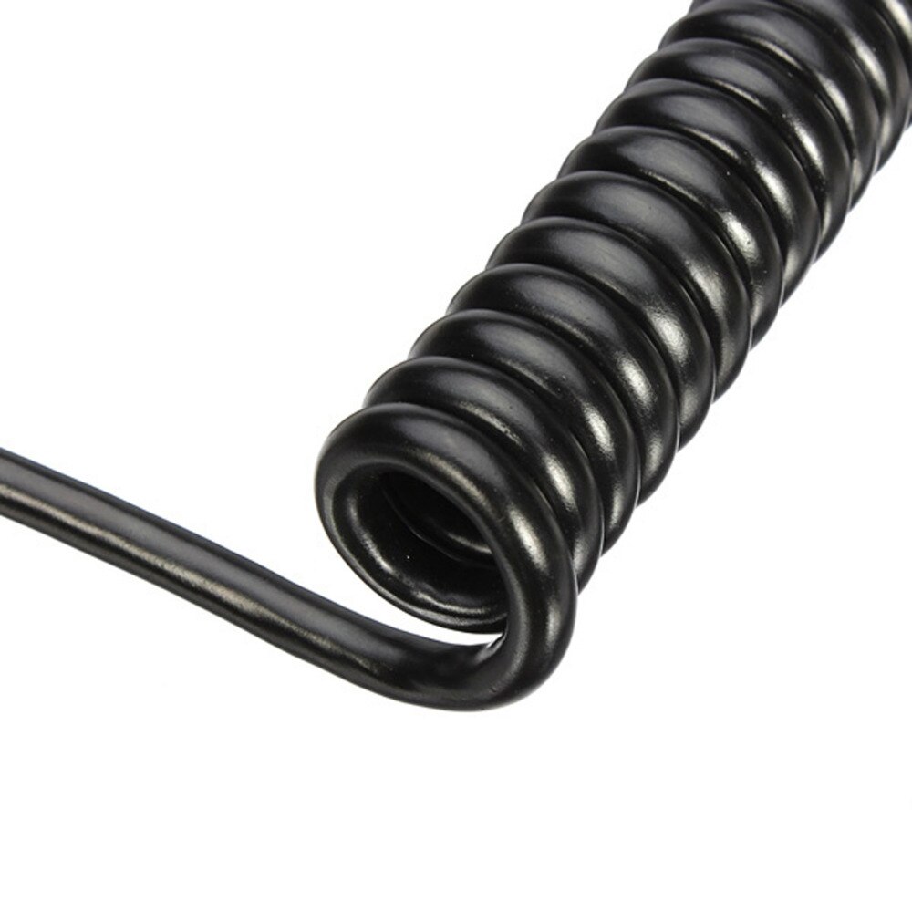Jimier CY-Cable de 90 grados con ángulo recto, Mini HDMI, compatible con macho a HDMI, Cable de resorte elástico macho de 4 pies