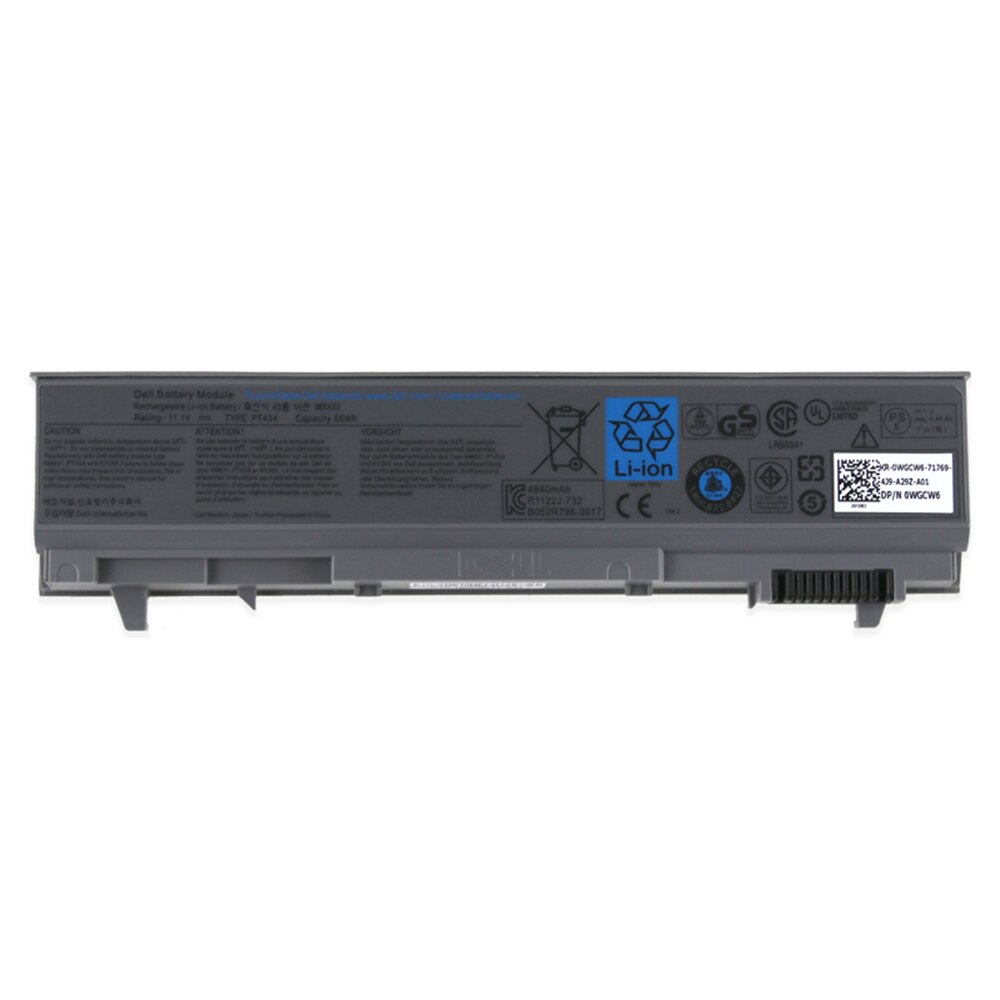 Oein Genuine Laptop Battery Dell Latitude E6400 E6410 E6500 E6510 E8400 PT434 PT435 PT436 PT437 NM633 6 CELLS