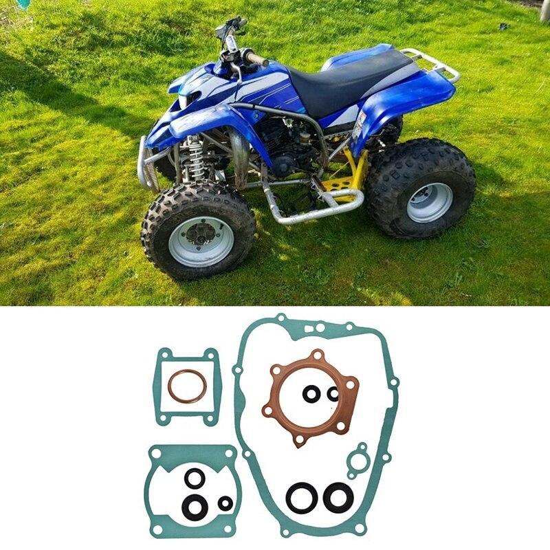 Engine Gasket Kit Set with Oil Seals for Yamaha Blaster YFS200 1988-2006
