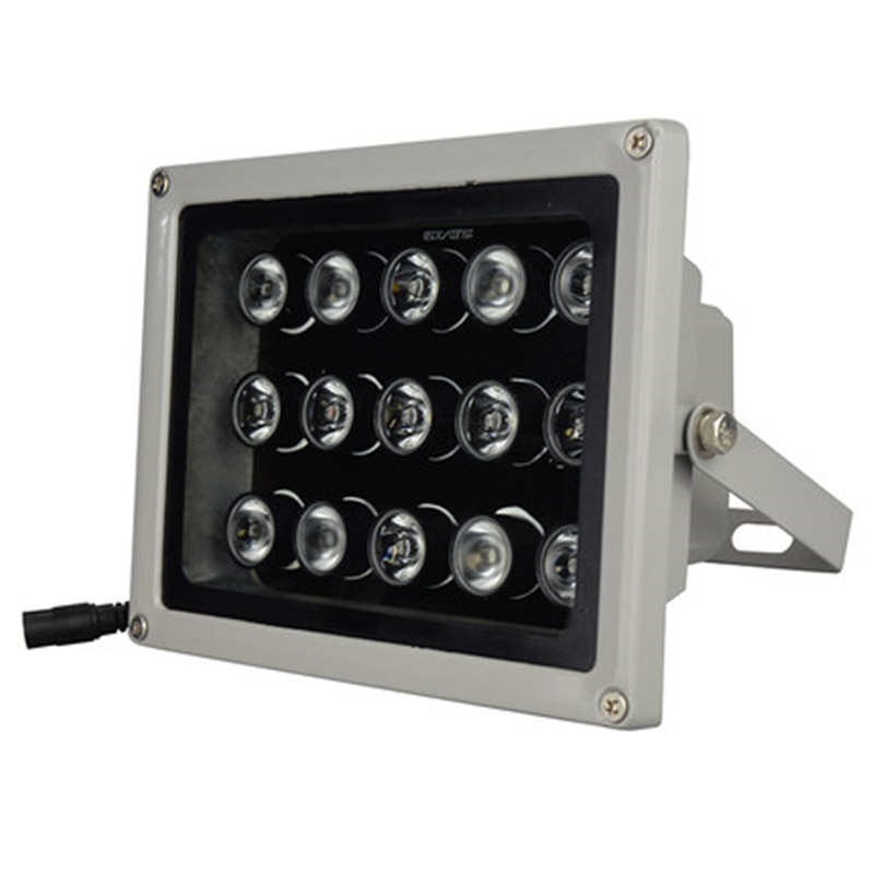 CCTV Fill Light 15Pcs Array IR illuminator infrared lamp night vision 850nm IP65 Metal Outdoor Waterproof CCTV Leds For Camera