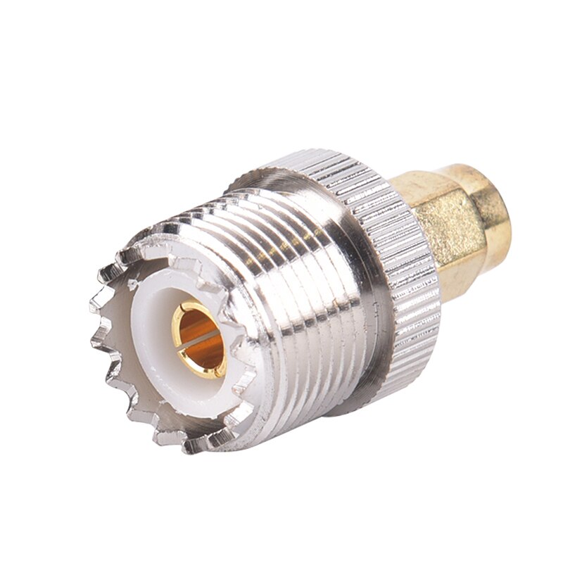 SMA Male Plug to UHF PL259 SO239 Female RF Connector Adapter Cable