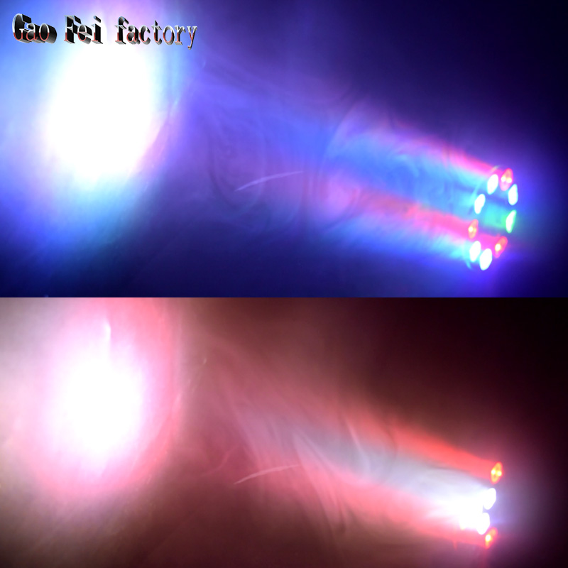 Mini iluminación plana llevada del lavado de la etapa de Par 12x3W RGBW para la luz de discoteca del club del partido de DJ