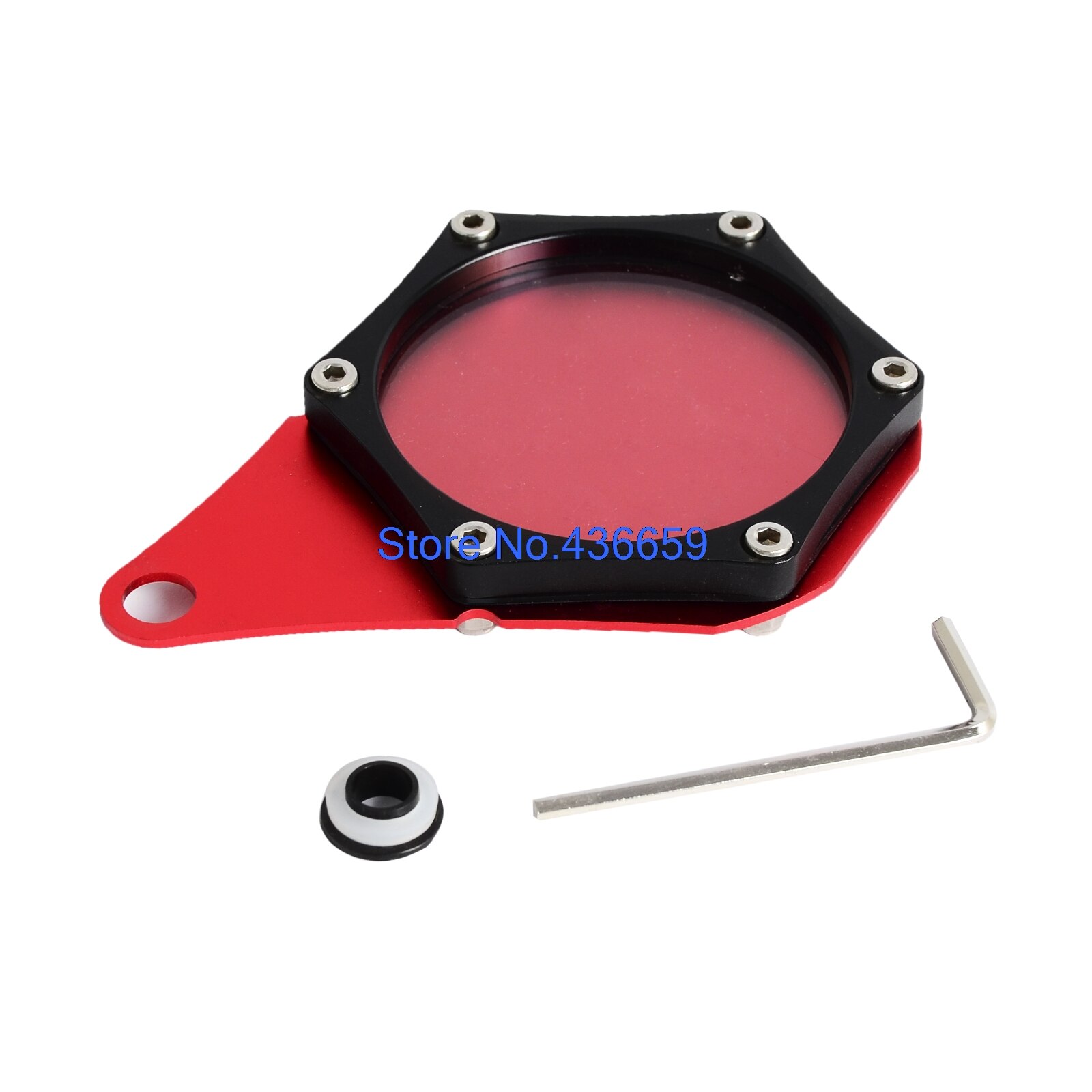 CNC Scooters Quad Bikes Mopeds ATV Motorcycle Motorbike Tax Disc Plate Holder: Black