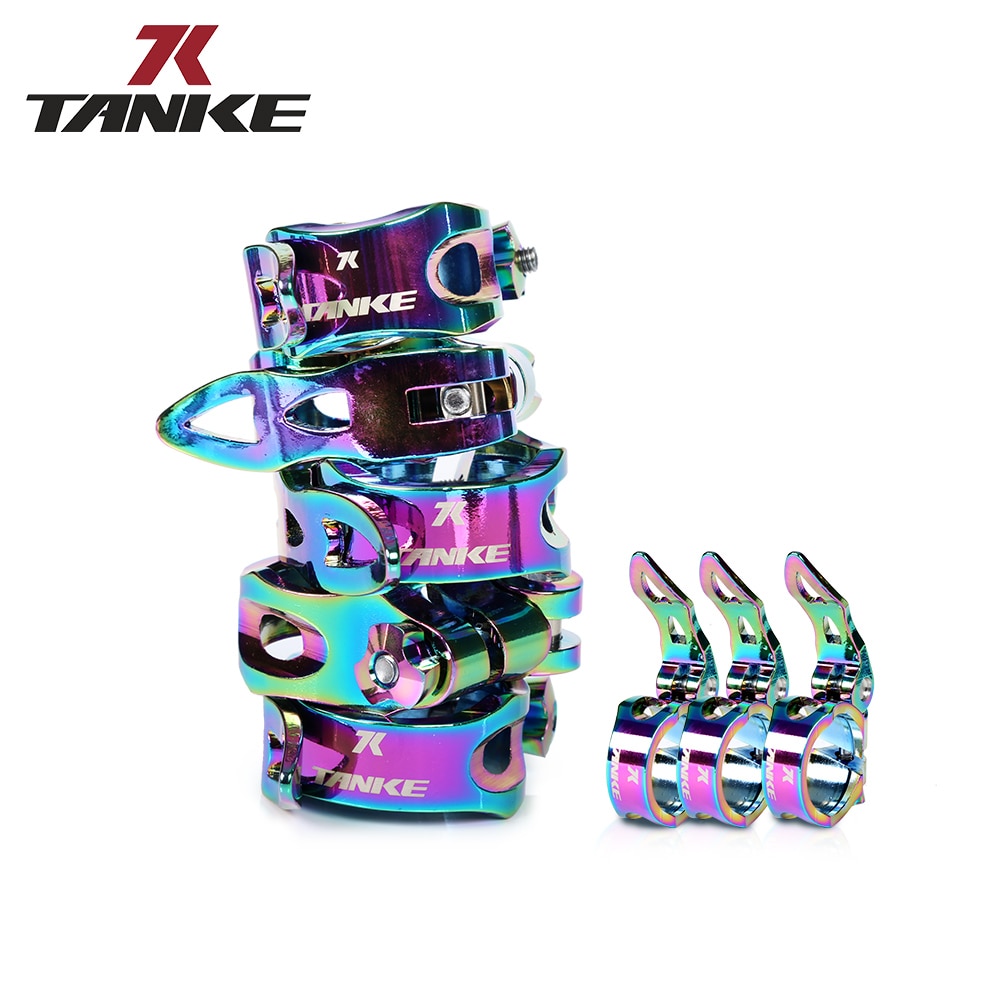 TANKE fahrrad sitz Post Klemme Aluminium legierung Ultra licht schnell Freisetzung straße Fest Ausrüstung MTB mountainbike teile 31,8mm 34,9