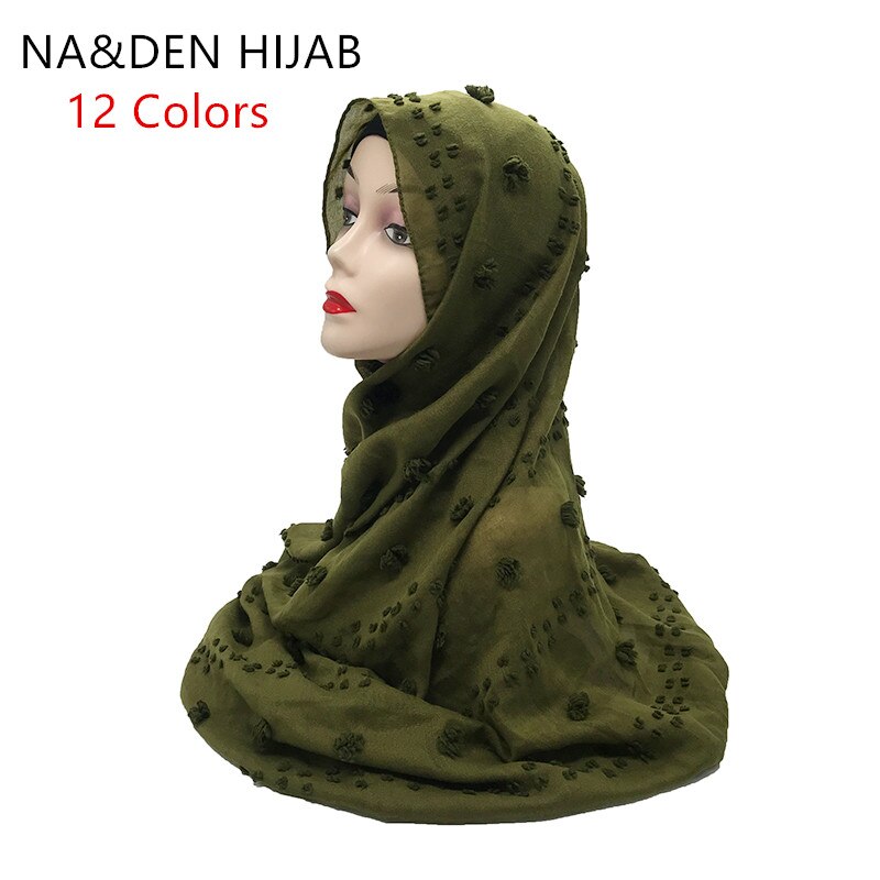 1 Pc Viscose Effen Oversize Shalws Moslim Hijab Lady Gerimpelde Wraps Vrouwen Mode Sjaals Lange Hoofd Uitlaat Islamitische Sjaal