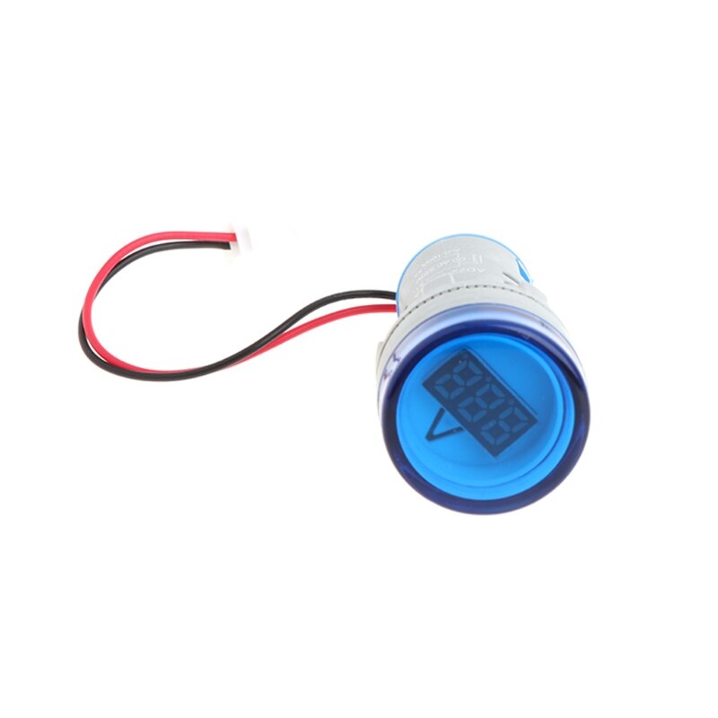 AC 220V 0-100A Digital Ammeter 22mm LCD Display AC Current Indicator Monitor Current Meter with Current Coil Transformer