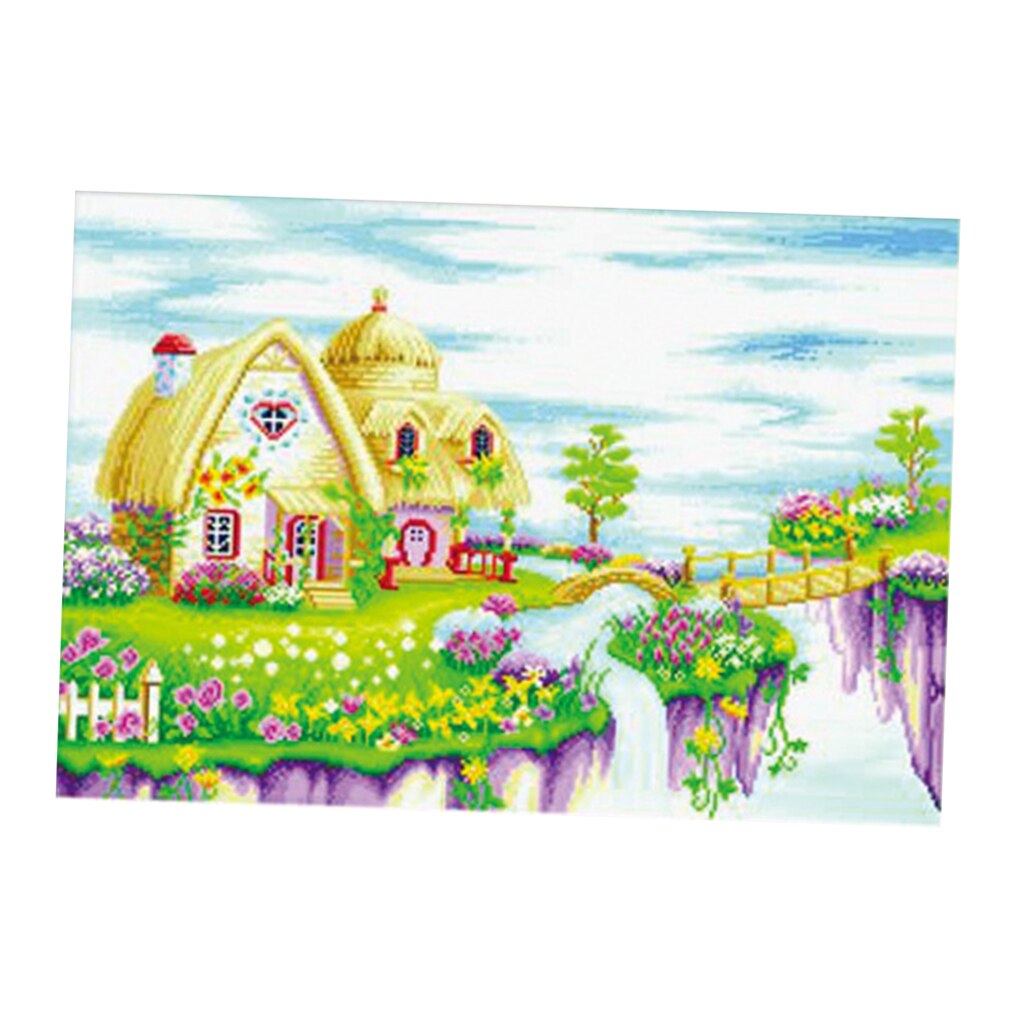 Dimensions Stamped Cross Stitch Kits Fairy Tale World 66x48cm / 26x19in