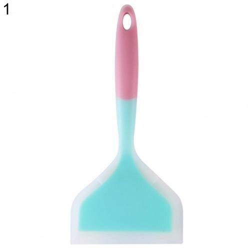 Good Flexibility Cooking Shovel Anti-slip Silicone NoSharp Edges Kitchen Spatula Shovel Baking Tool: 1