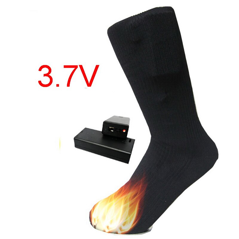 4.5v 1 par batteri opvarmede støvlesokker fødder fodvarmer elektrisk varmelegeme: 1