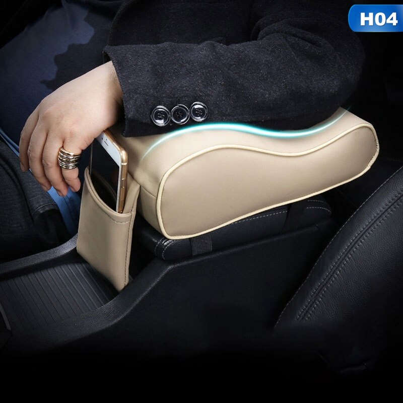 Universal Car Center Armrests Console Arm Rest Seat Pad For Corolla CHR Interior Accessories: 4
