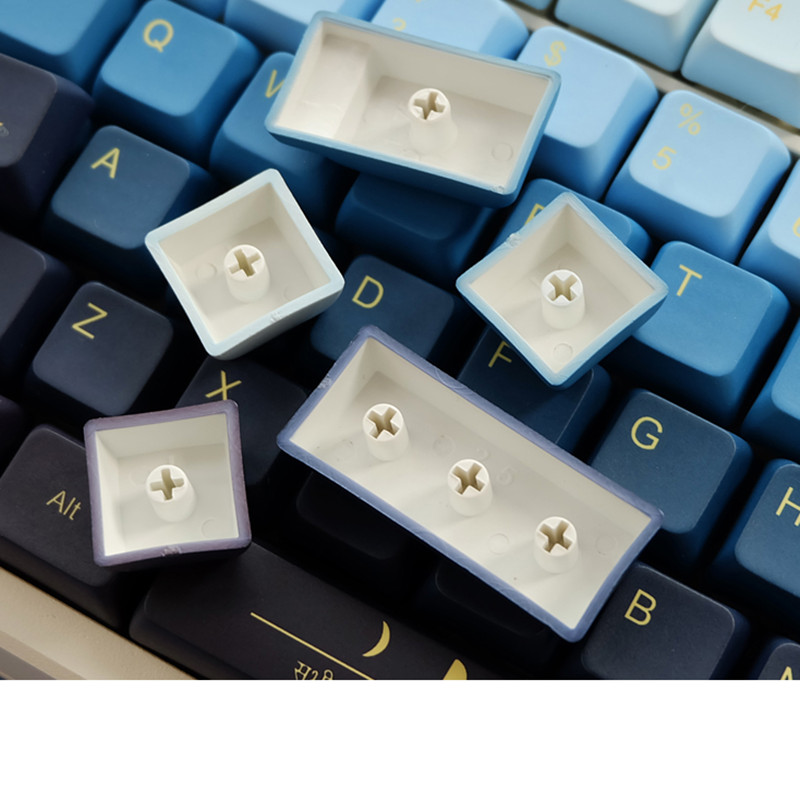 Cool Programmer Theme Keycaps 123 Keys XDA Profile PBT Sublimation For MX Switch Mechanical Keyboard
