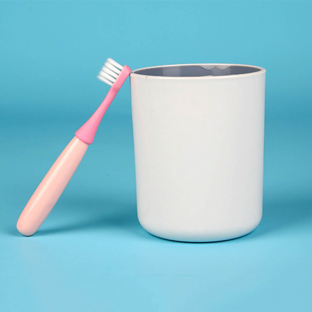 3 stücke Cartoon Pilz Zahnbürste Kinder Weichen Borsten Oral Reinigung Stick