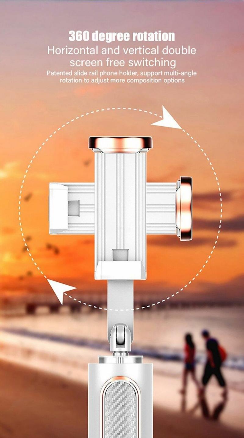 Smartphone Camera Tripod Monopod Wireless Remote For IPhone Samsung Huawei Bluetooth Selfie Stick Portable Foldable Handheld