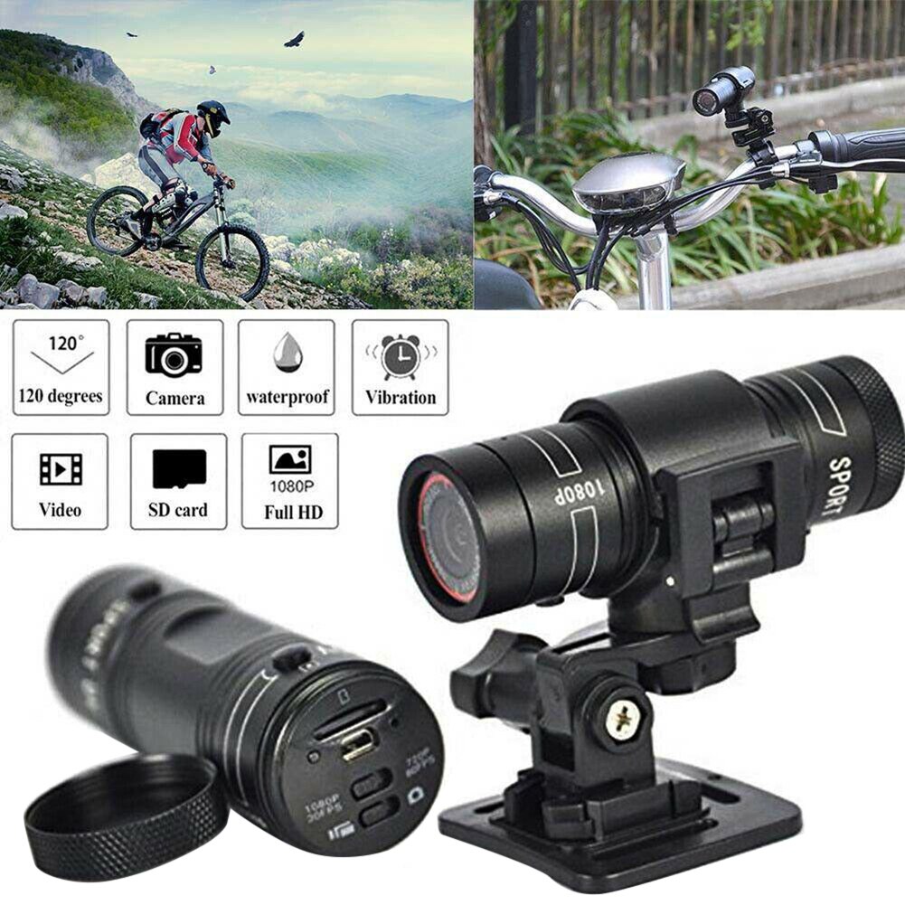 F9 Portable Mini Waterproof Outdoor Cycling Sports HD Camera DV Video Recorder