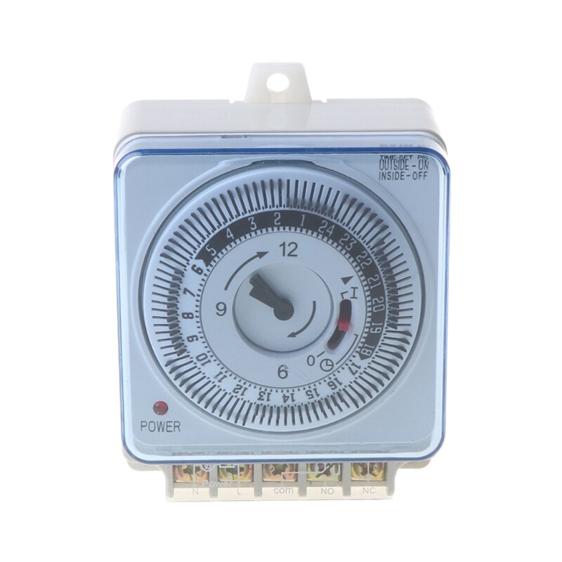 Mechanical Timer Switch 250V 16A Time Counter 15min 24h Kitchen Controller Home R9JC