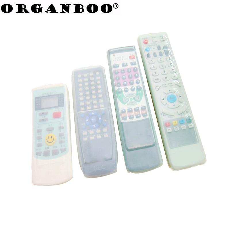 1 stuk siliconen video tv afstandsbediening hoes waterdichte stof beschermende opbergtas organizer airconditioning controle behuizing