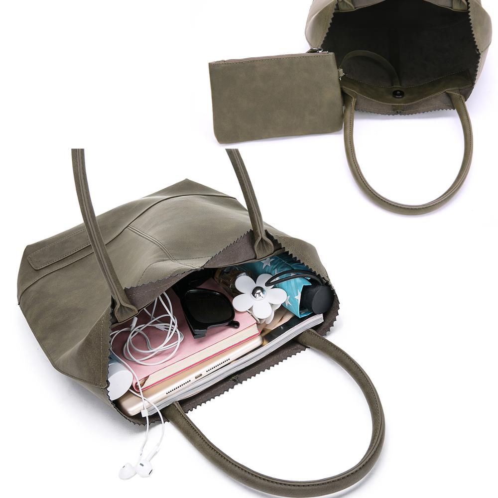 Top-poignée sacs pour femmes seau sac à main en cuir souple dame sac à bandoulière grande capacité femme fourre-tout sac | HB1001