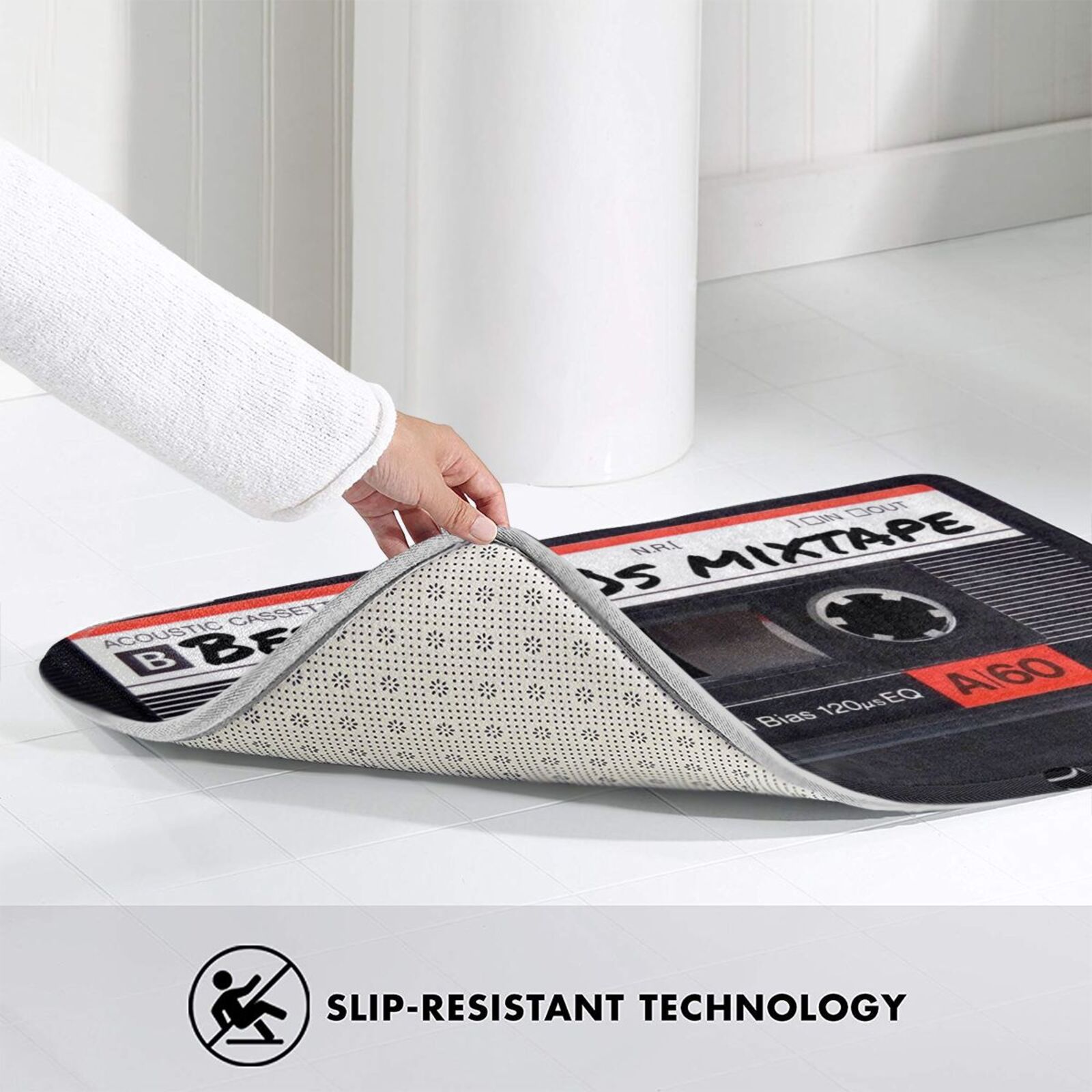 80'S Cassette Eighties 80S 3 Sizes Home Rug Room Carpet Born 1980 80S Eighties Cassette Mixtape Tape Boombox Face Cloth