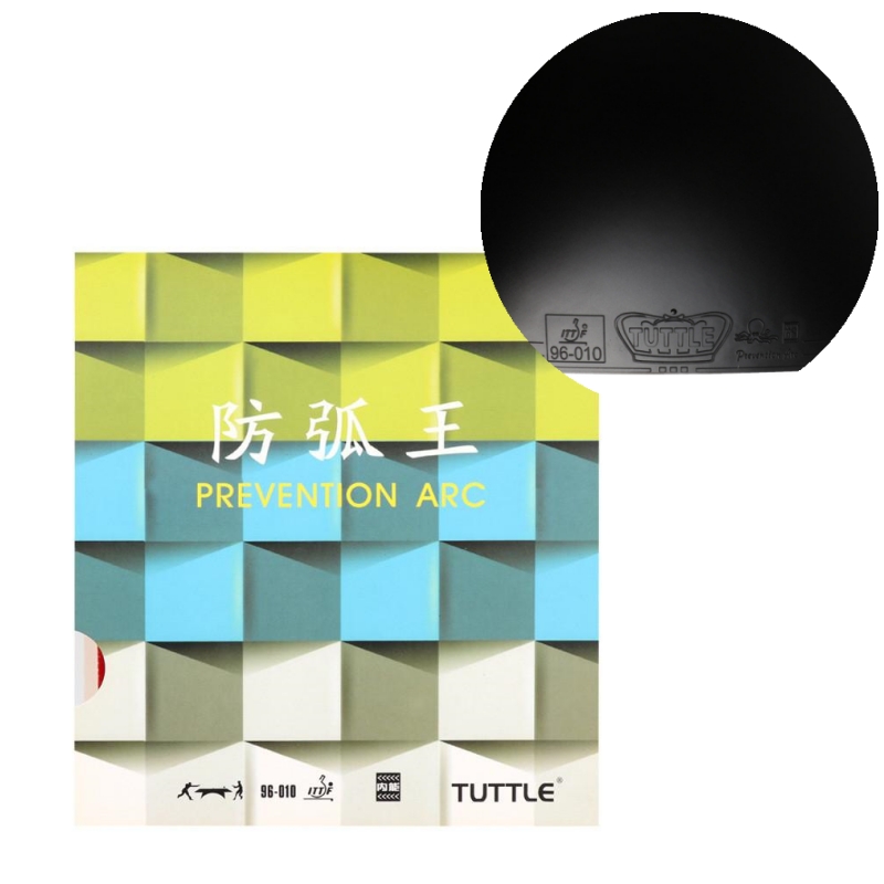 TUTTLE Prevention Arc Table Tennis Rubber Dull Sponge Non-tacky Sponge Ping Pong Rubber Sheet King of Anti-Spin ITTF 96010: Other