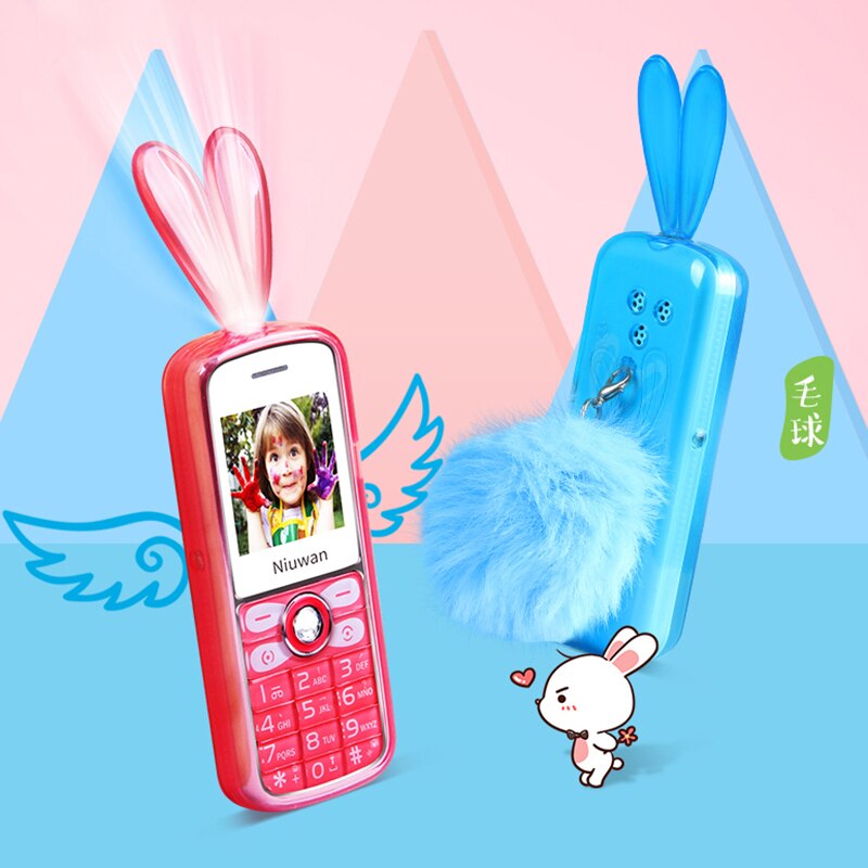 Encantador Mini LED MP3 vibración Cámara Dial de velocidad teléfonos móviles niño botón pulsador barato pequeño teléfono móvil