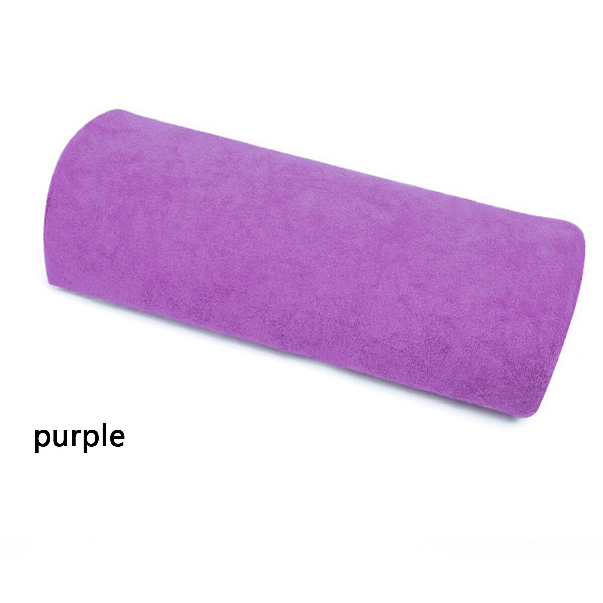 1Pc Manicure Hand Rust Zacht Kussen Nail Arm Holder Wasbare Hand Kussen Spons Pols Manicure Kussen Nail Art Tool accessoires: purple