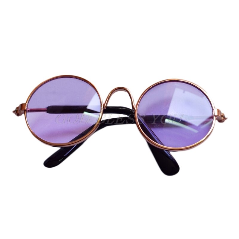 Doll Cool Glasses Pet Sunglasses for bjd Blyth Toy Photo Props R9JC: 7