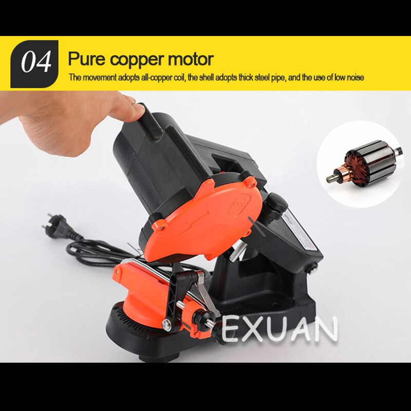 multifunctional chain saw chain electric grinder chain saw chain sharpener wood harvester electric grinder 220v / HZ 0-35