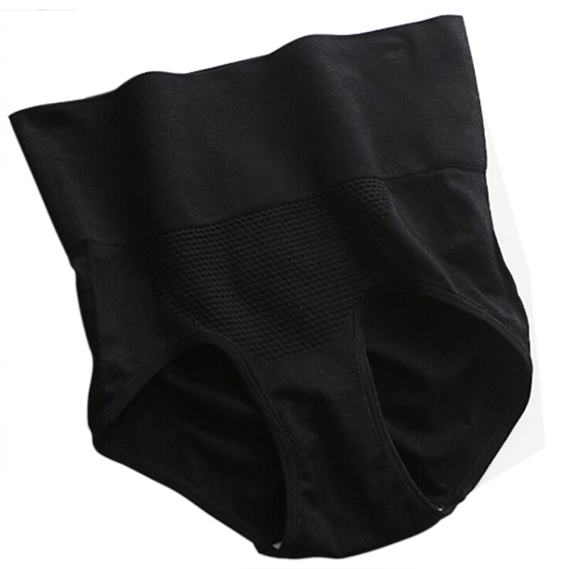 Breathable Control High Waist Slimming Pants Tummy Underwear Shapewear Women Panty Girdle Polyest Shiny Fabric Shape: black