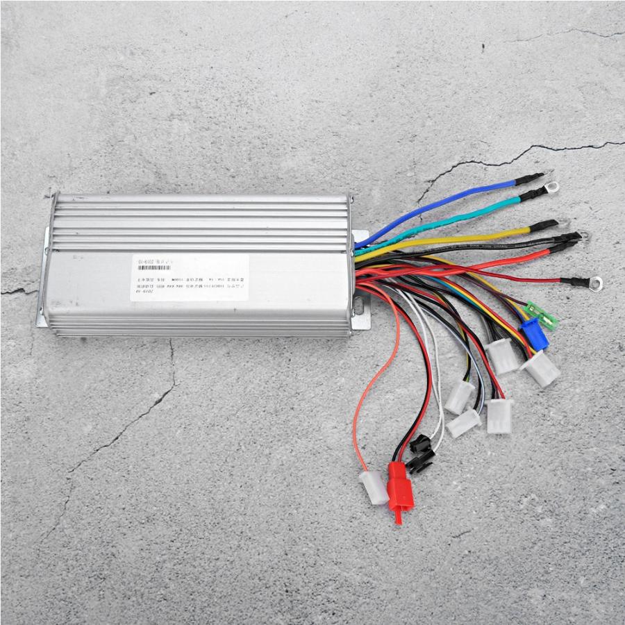 LCD Brushless Controller 48V/64V 1500W DC Dual Mode for Brush Motor 18 Mosfet Brushed Controller Universal Accessories